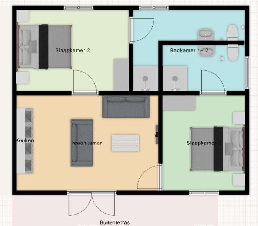 4-Pers Accomodatie Julianadorp, Curacao Willemstad Esterno foto